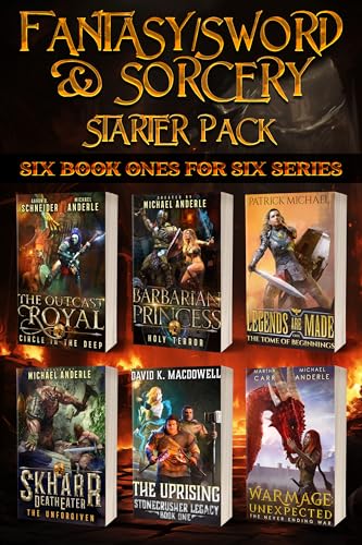 Fantasy/Sword &amp; Sorcery Starter Pack: Six Book Ones for Six Series